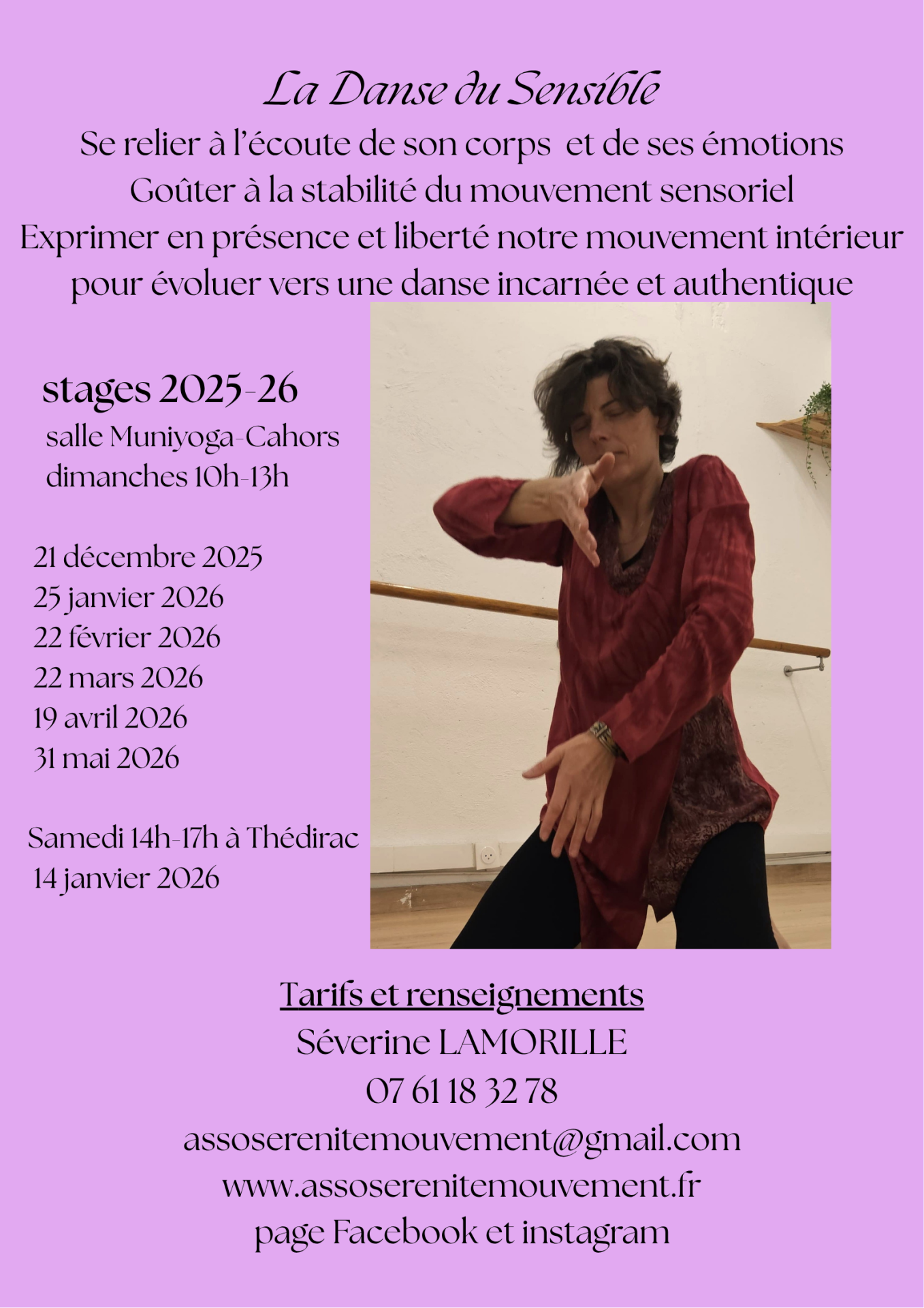 La danse du sensible se relier a l ecoute de son corps exprimer en lenteur notre mouvement interieur pour evoluer vers une danse libre incarnee et authentique 2